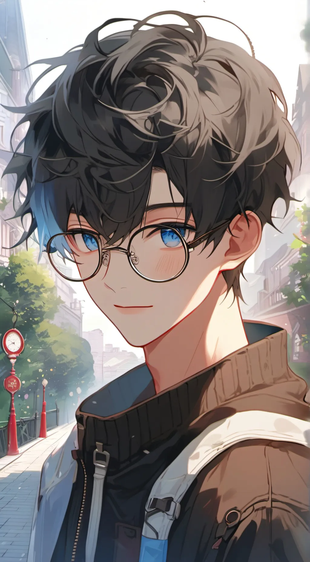 ai character: Kai☆ background