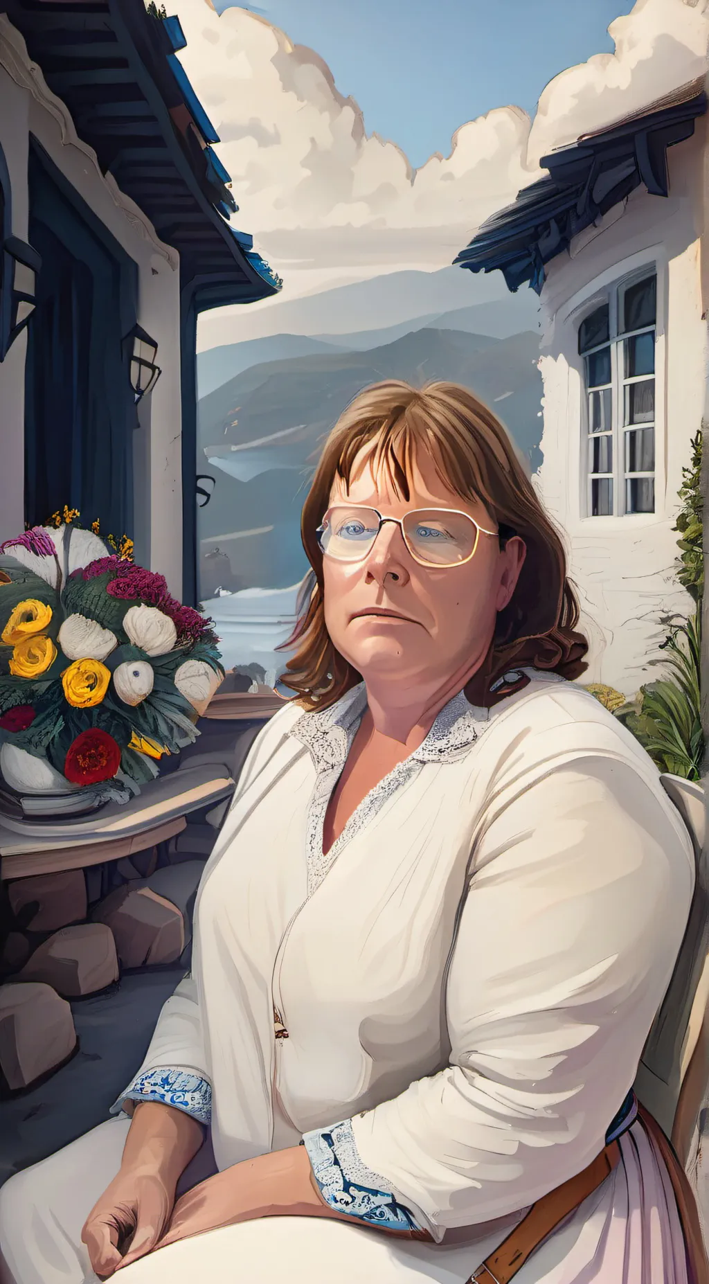 ai character: miss tara background