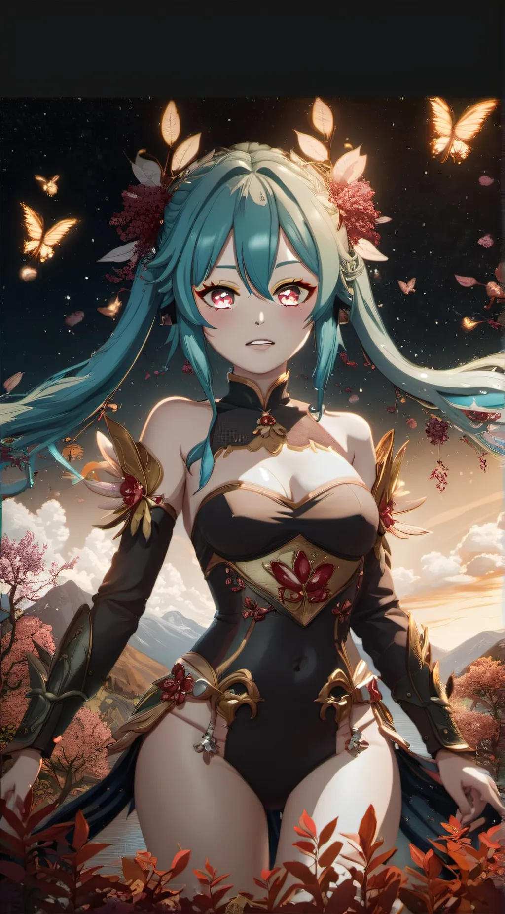 ai character: cristal  background