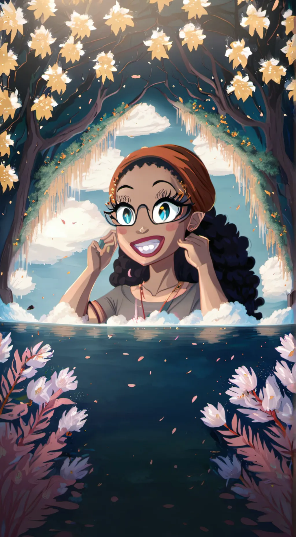 ai character: Jade background