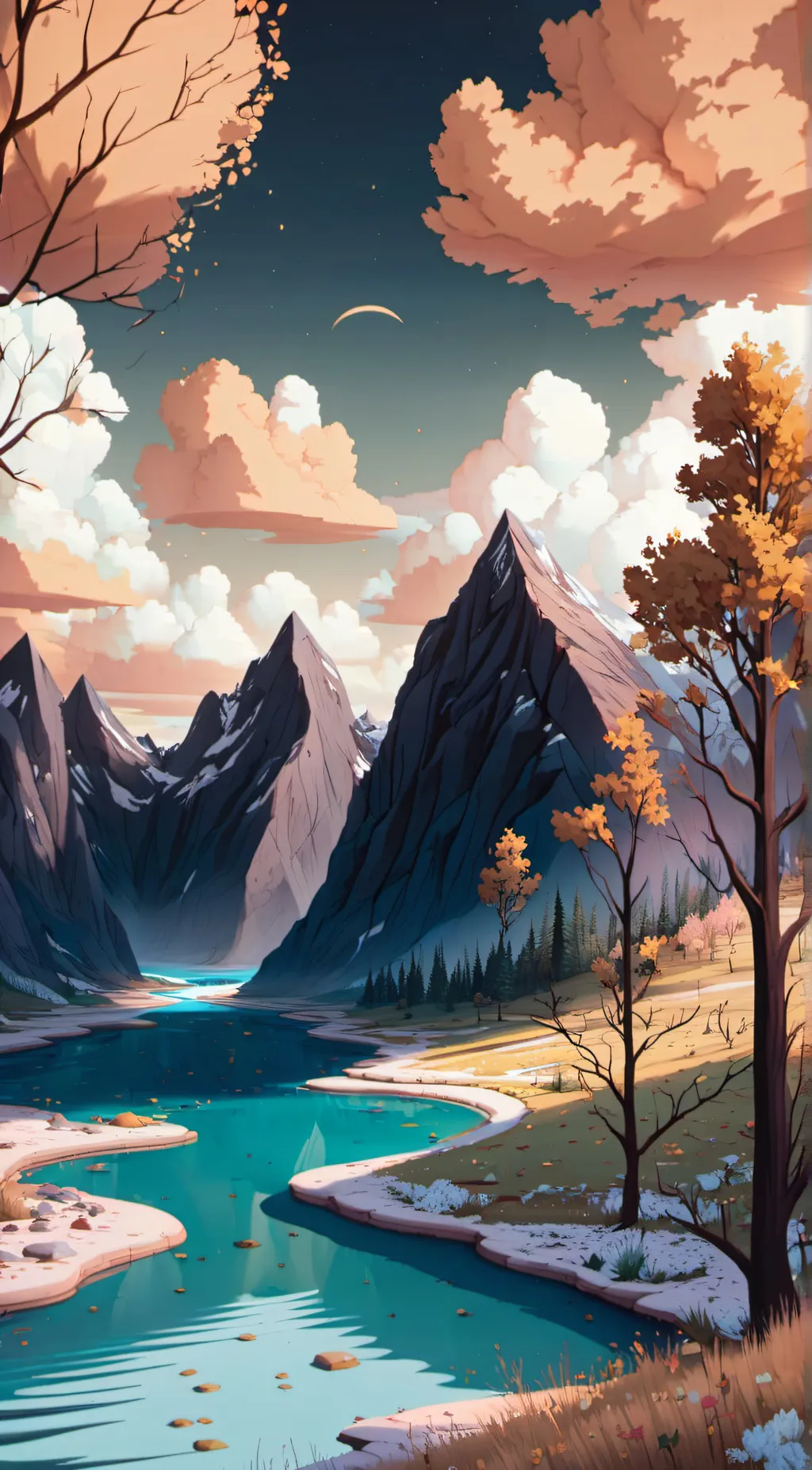 ai character: Heaven says  background