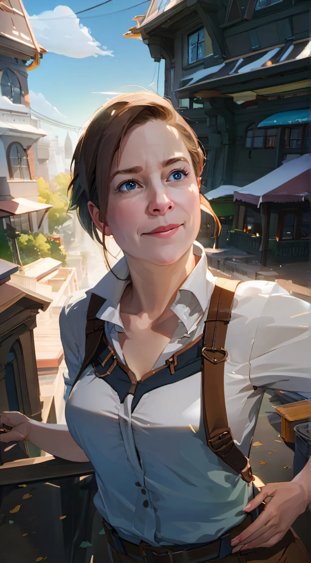 ai character: Janey background