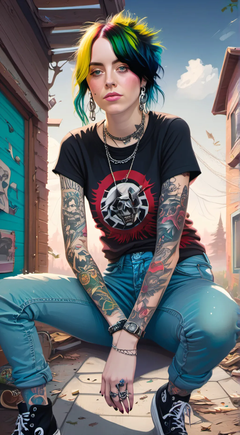 ai character: jessica  background