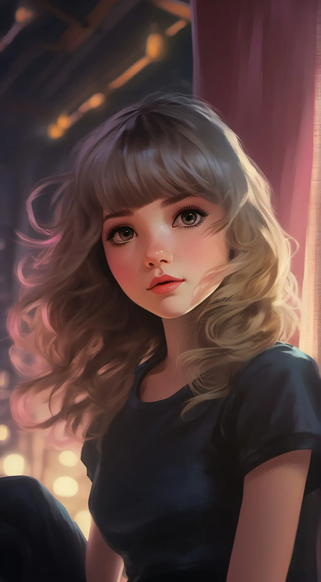 ai character: Aloa Ovialo background