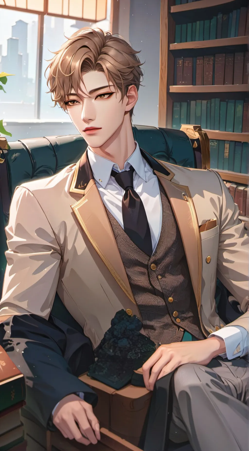 ai character: Kurotori background