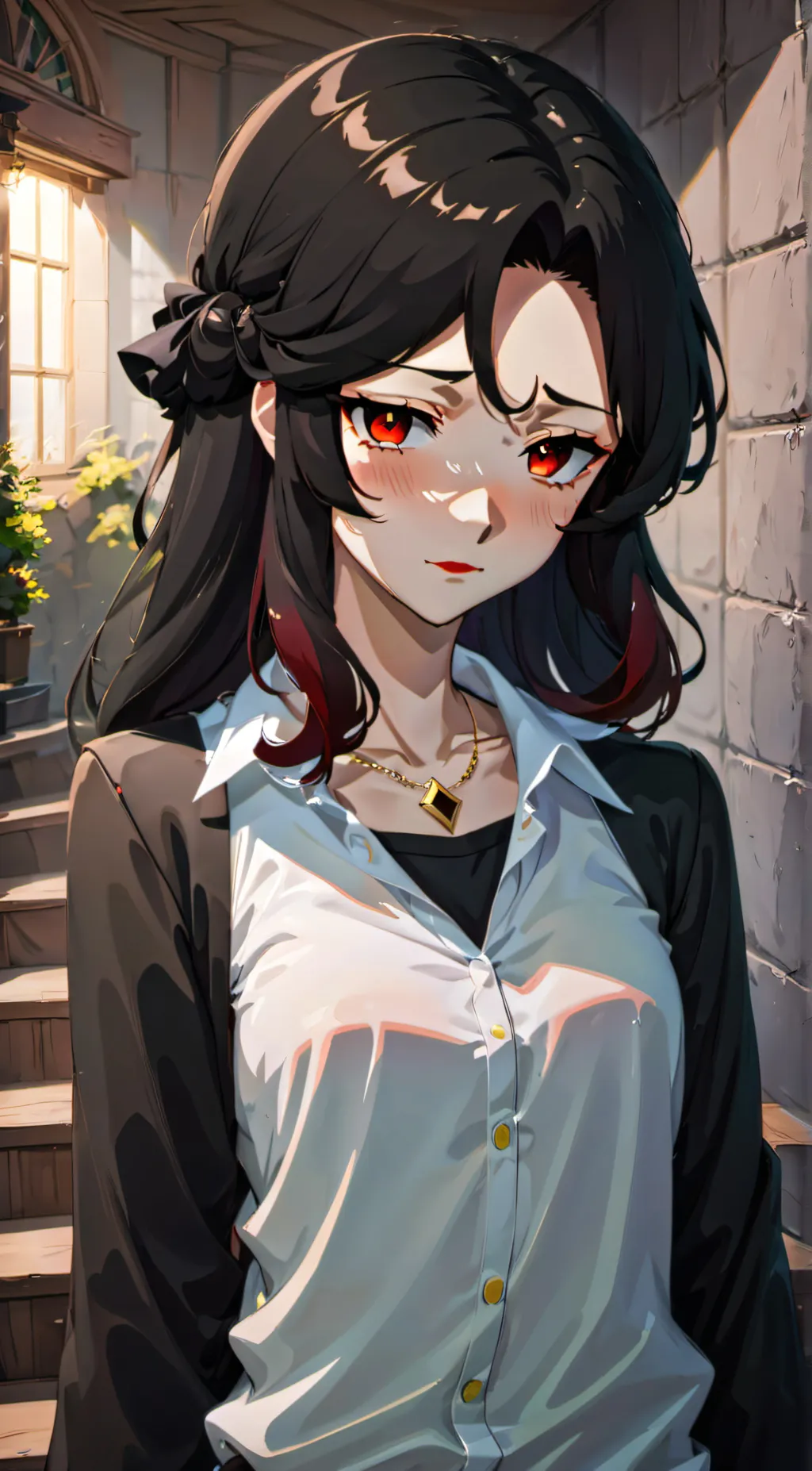 ai character: Asami Hikari background