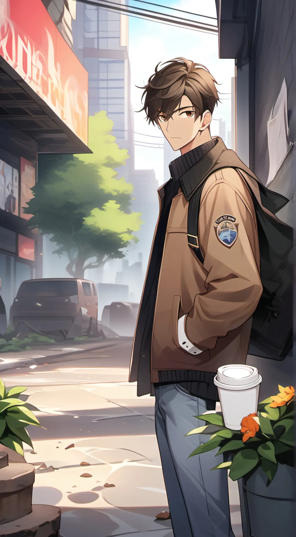 ai character: Alex background