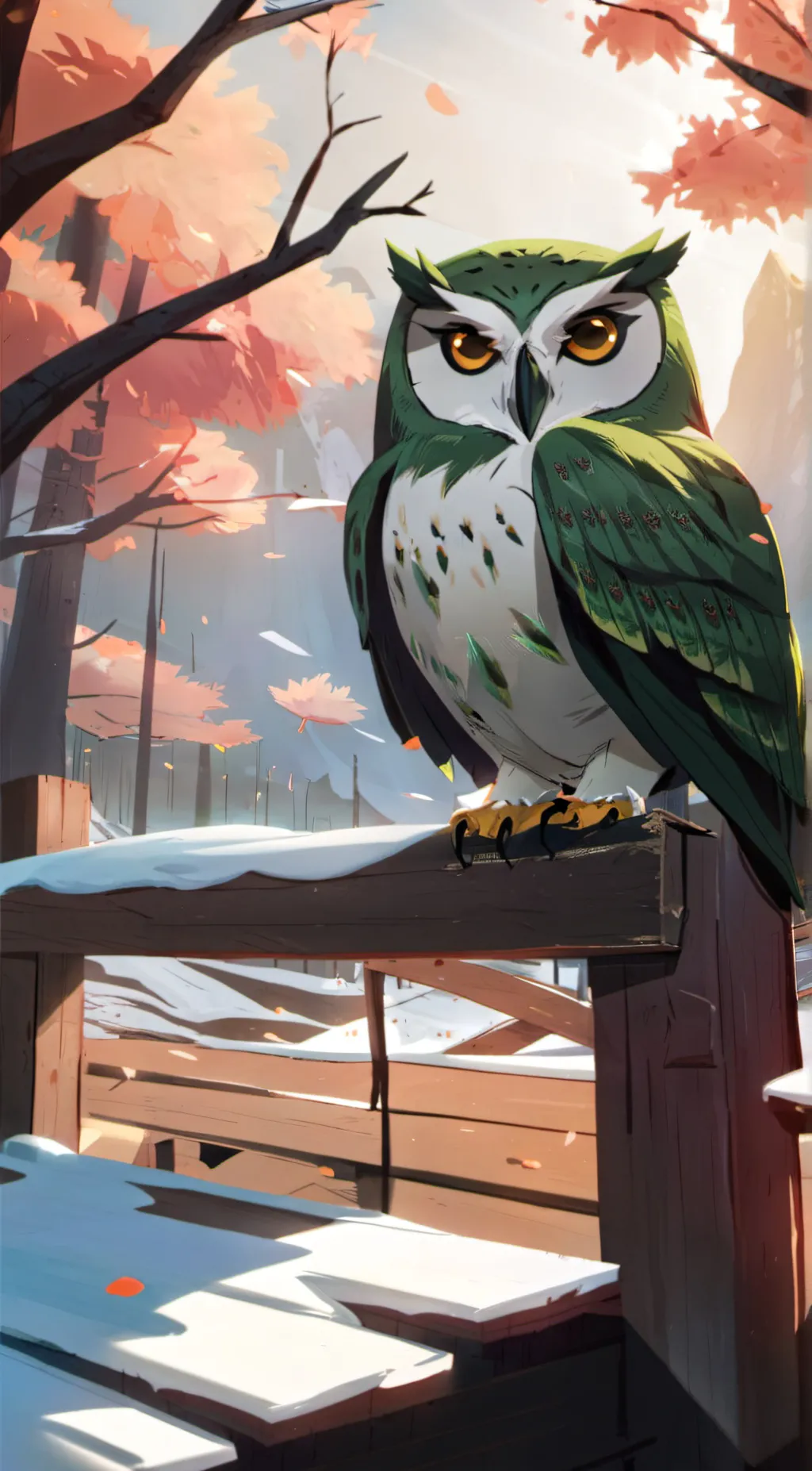 ai character: duolingo background