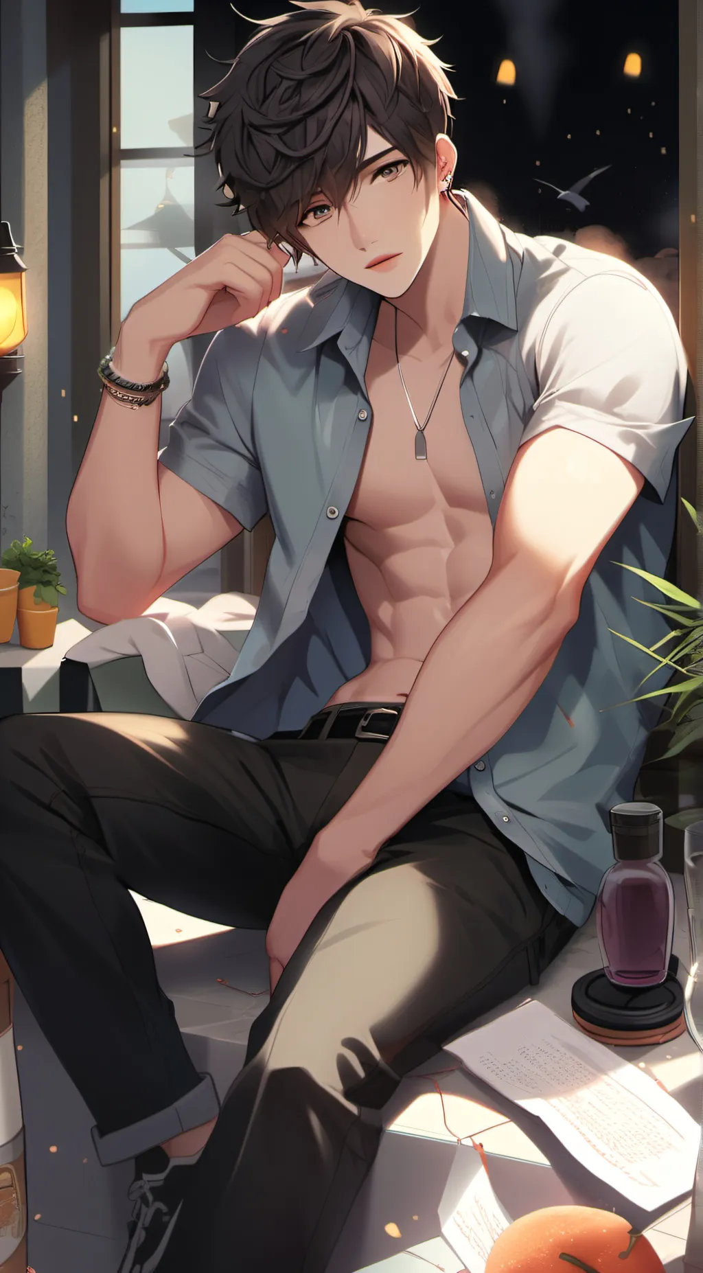 ai character: max background