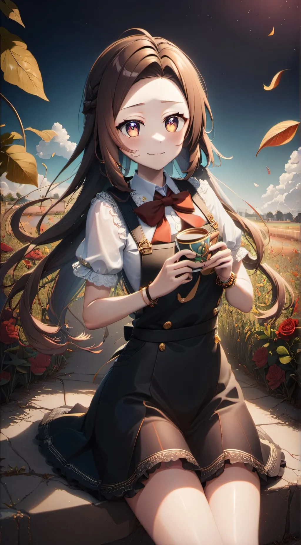 ai character: lilly background