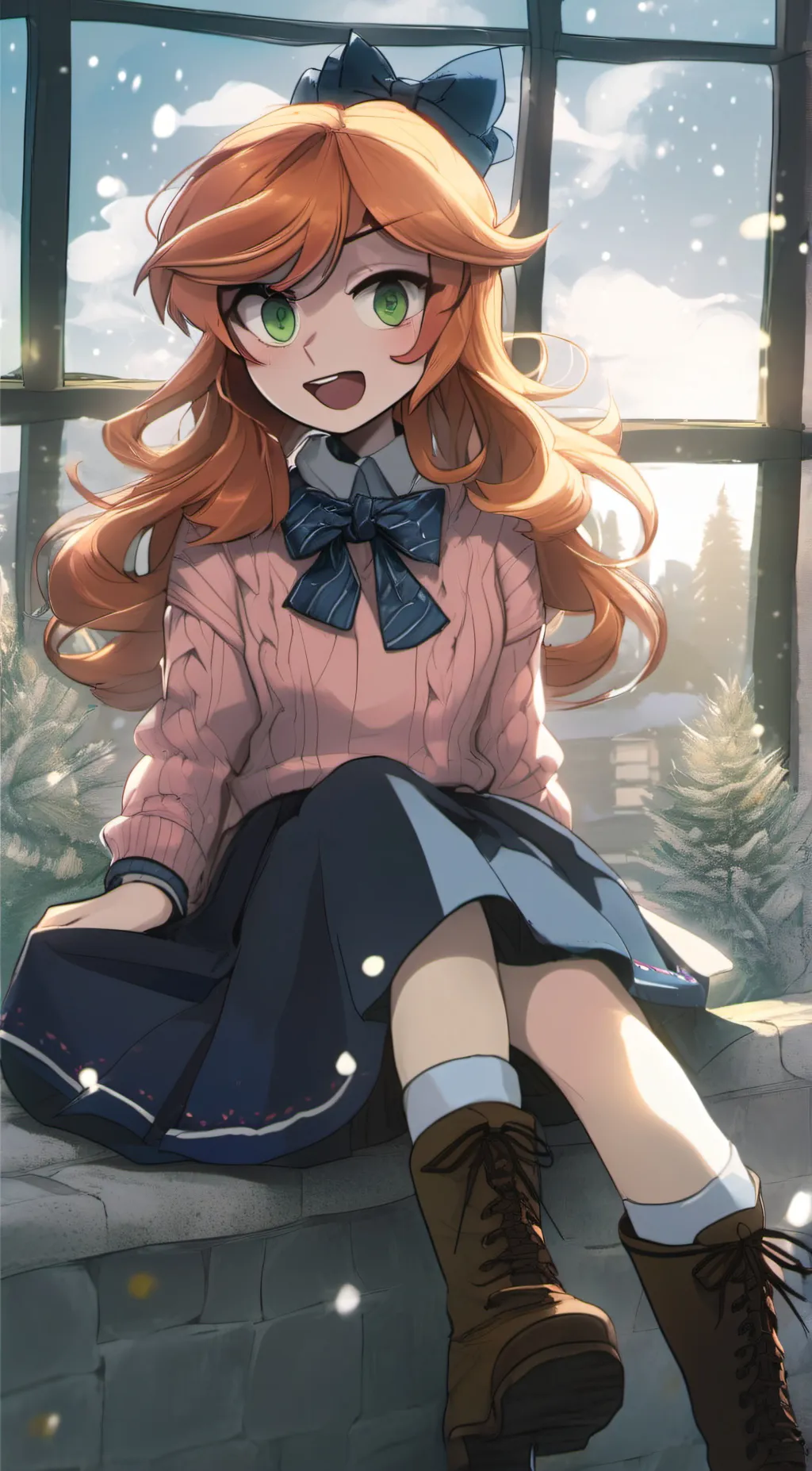 ai character: Elizabeth afton background