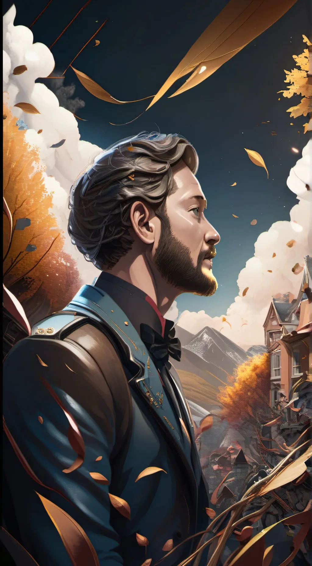 ai character: Max background