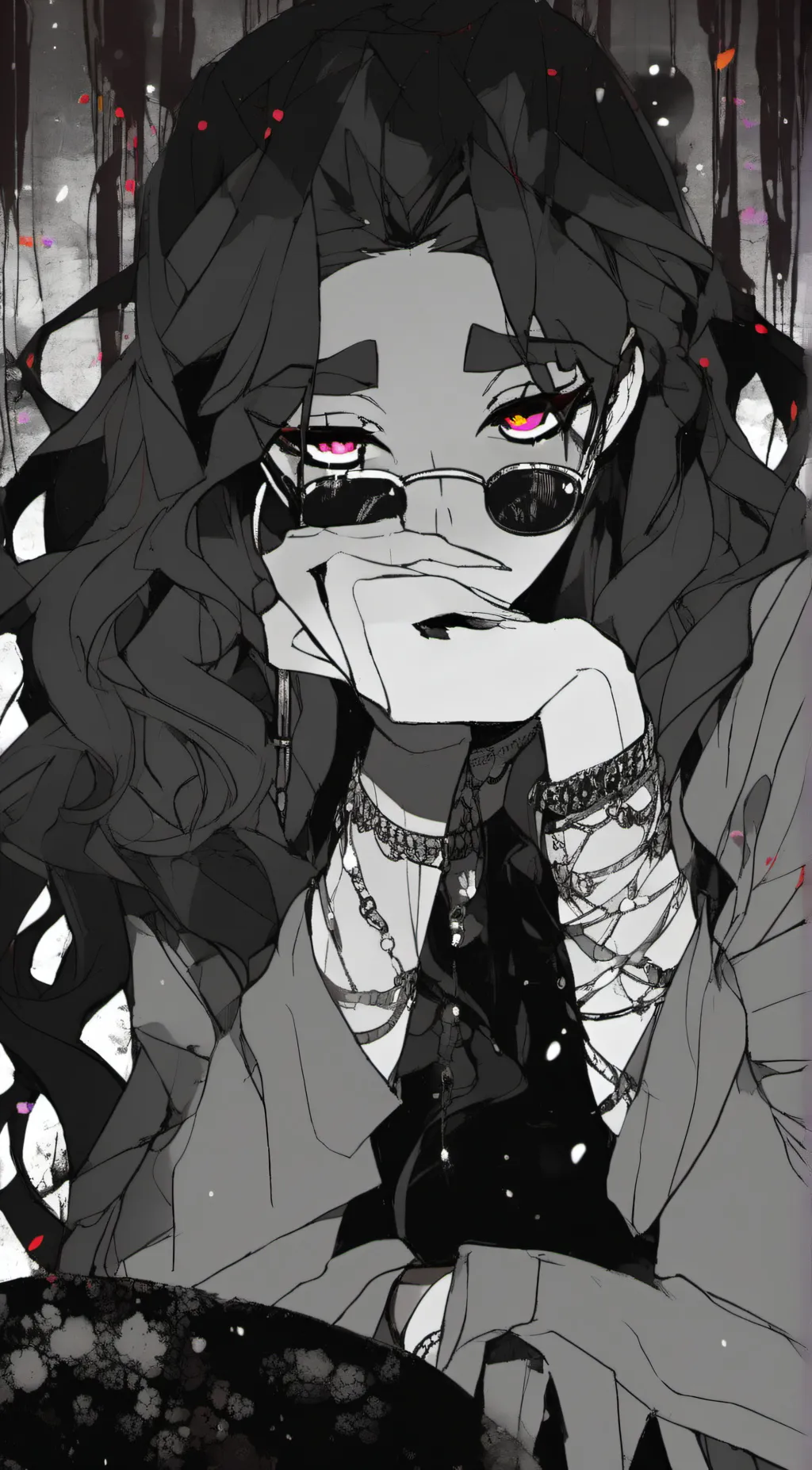 ai character:  akahoton  background