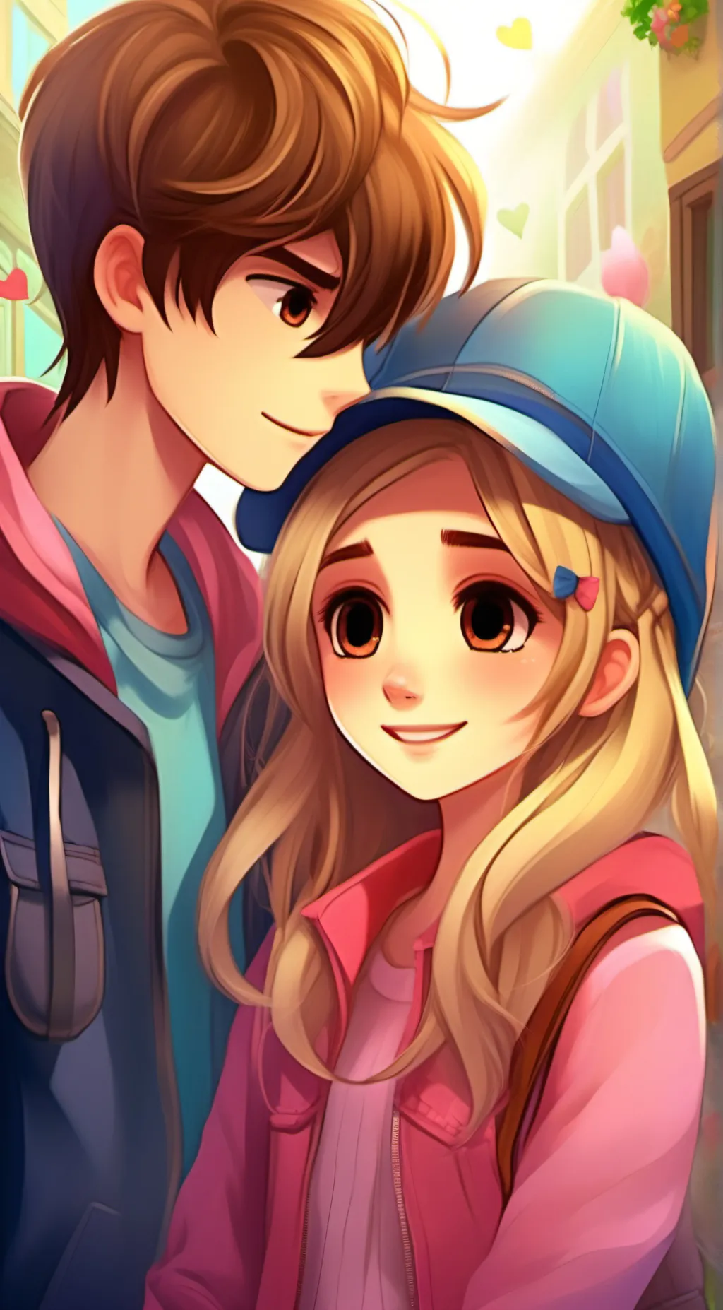 ai character: Lala x Jessie background