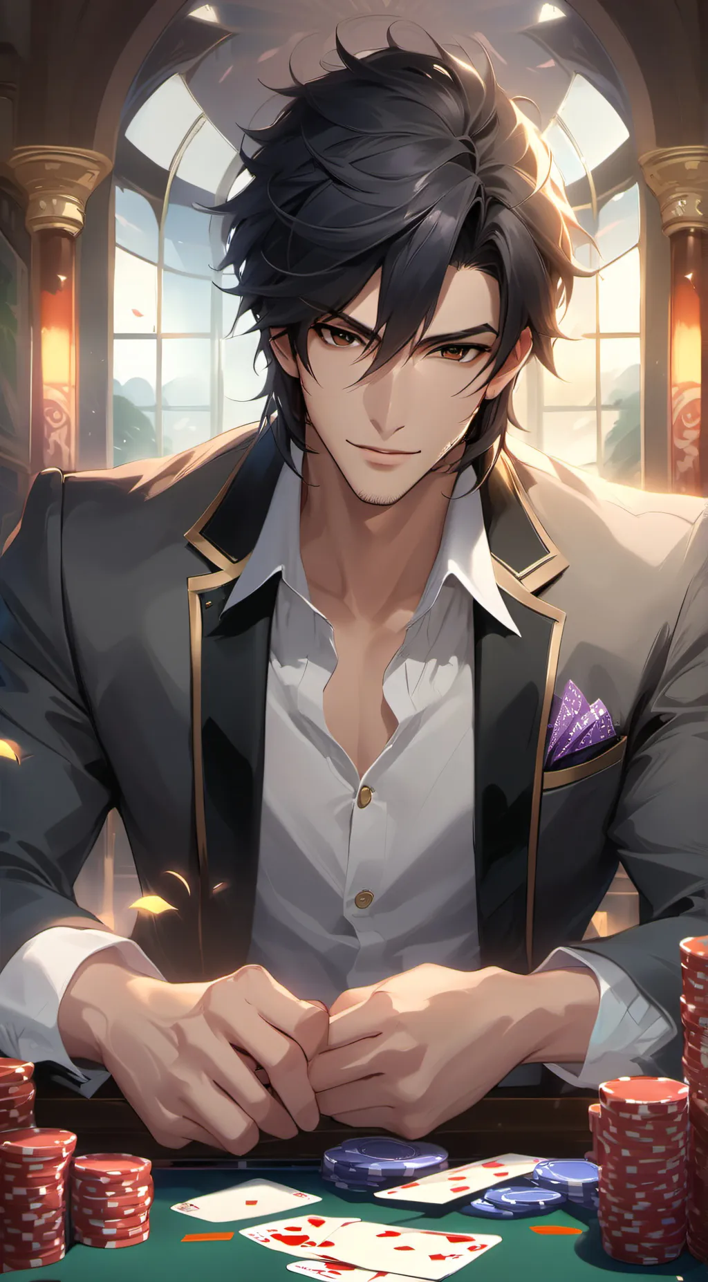 ai character: Trevor background