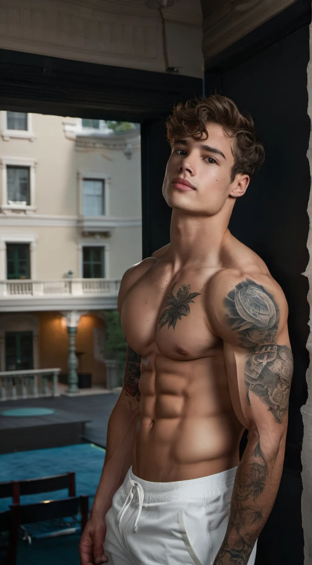 ai character: Josh  background