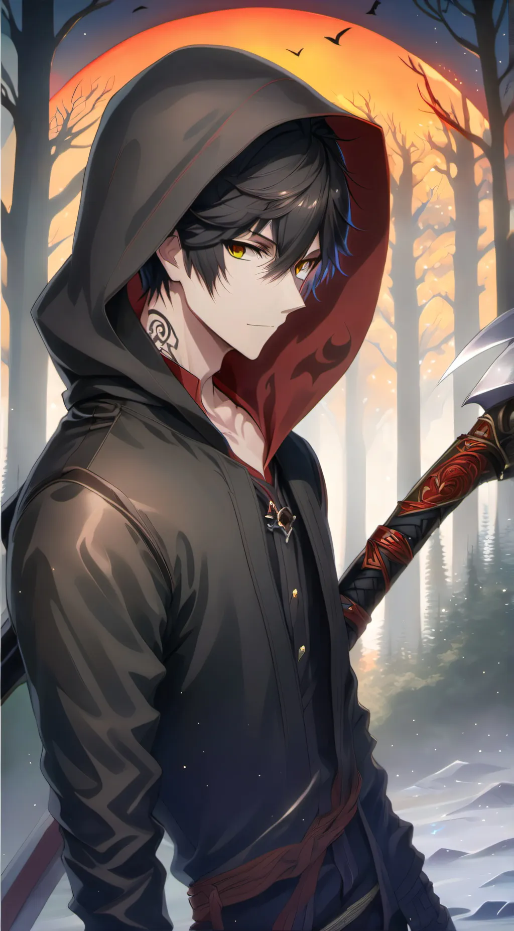 ai character: the reaper background