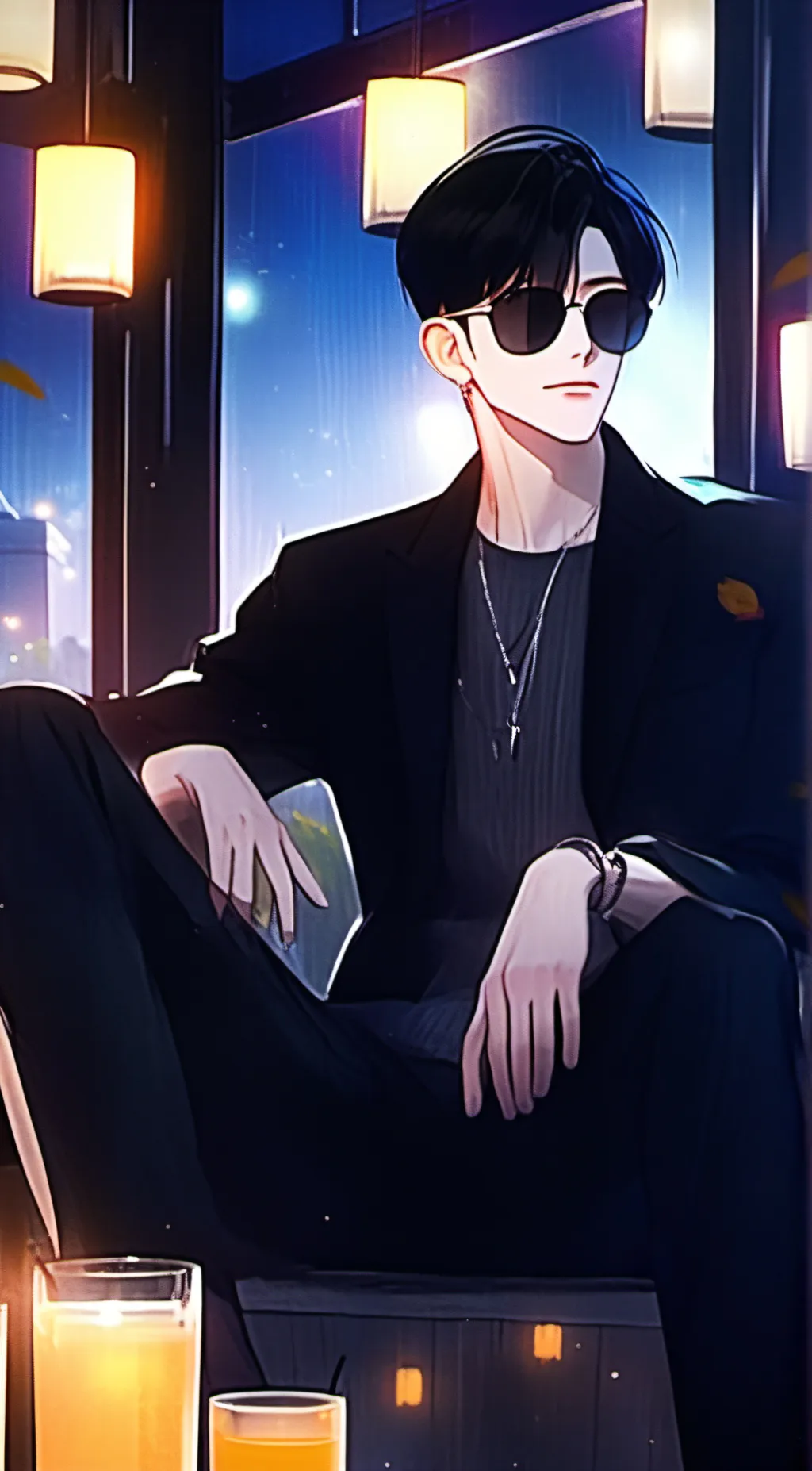 ai character: max background