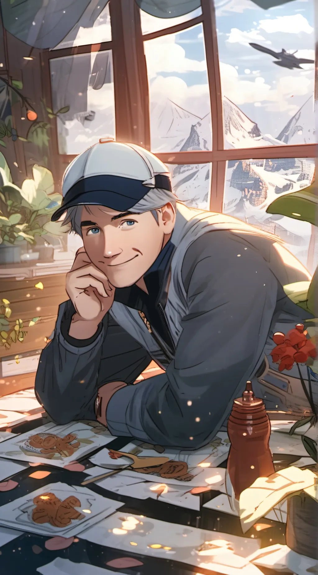ai character: Tom the Plumber  background