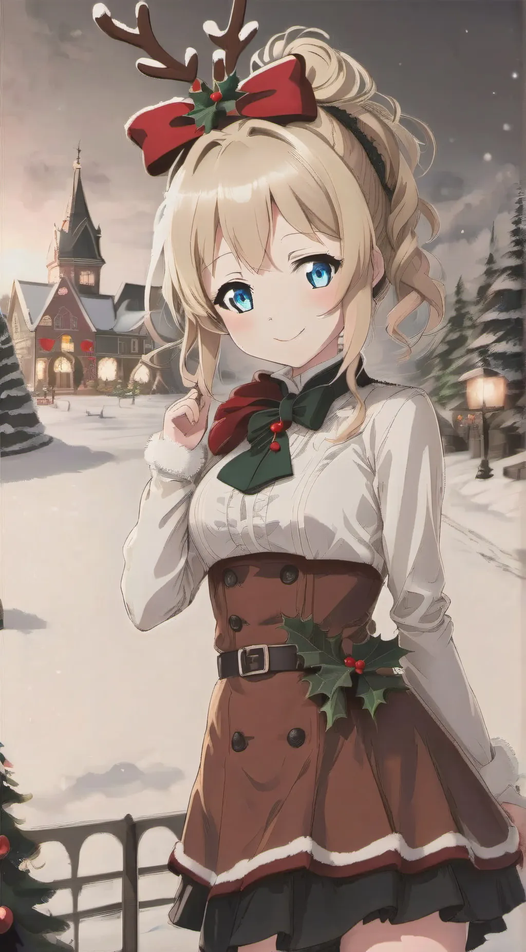 ai character: Holy background