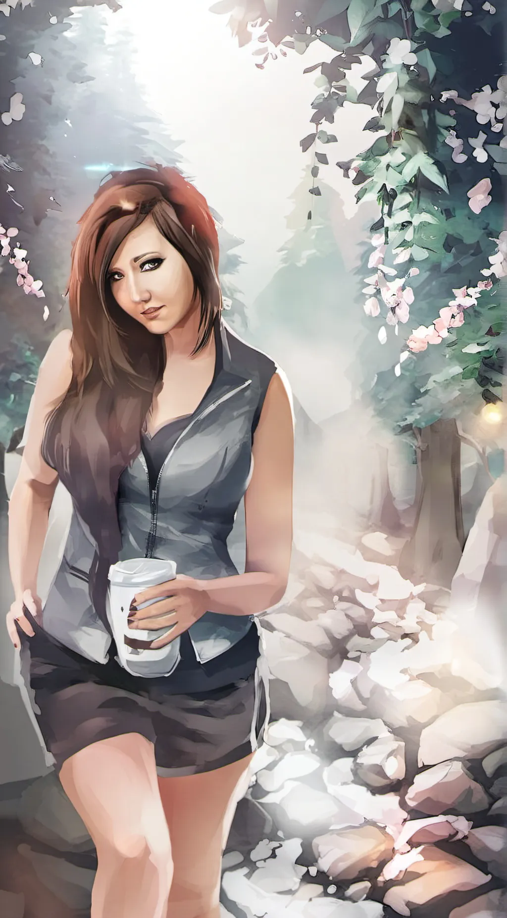 ai character: brianna shelko  background