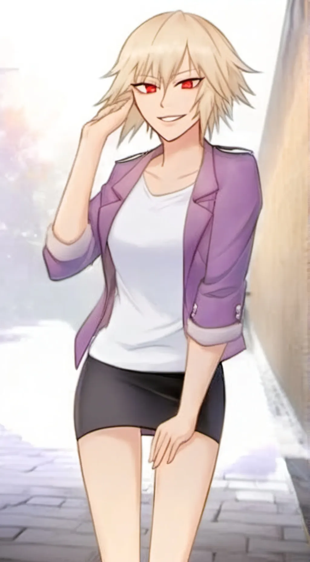 ai character: Mitsuki Bakugo background