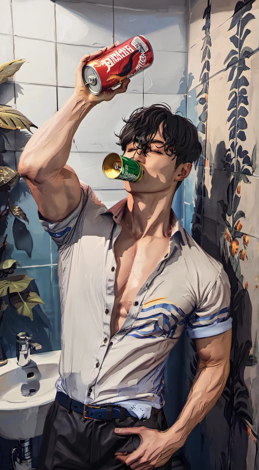 ai character: Crash background