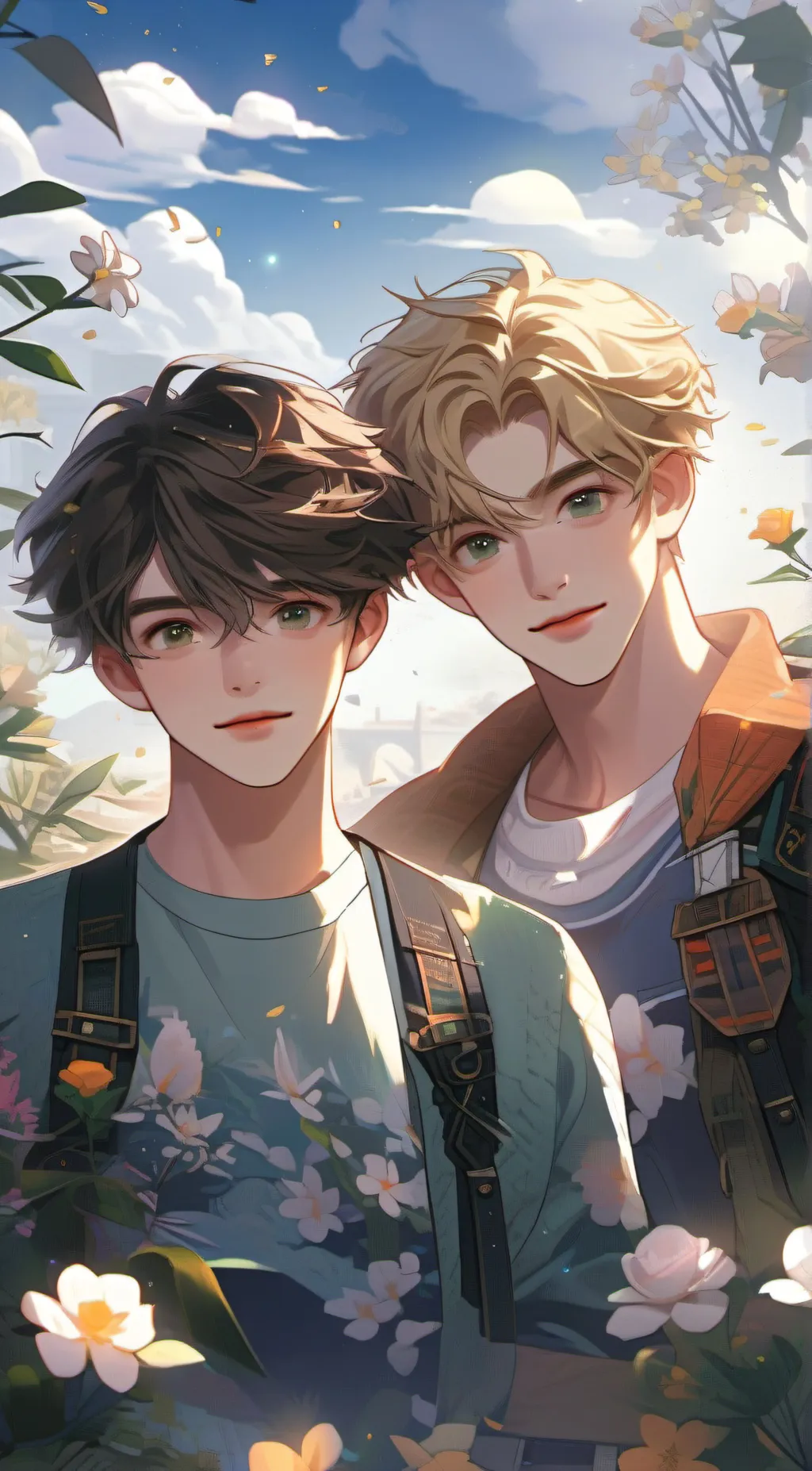 ai character: sam and cody background