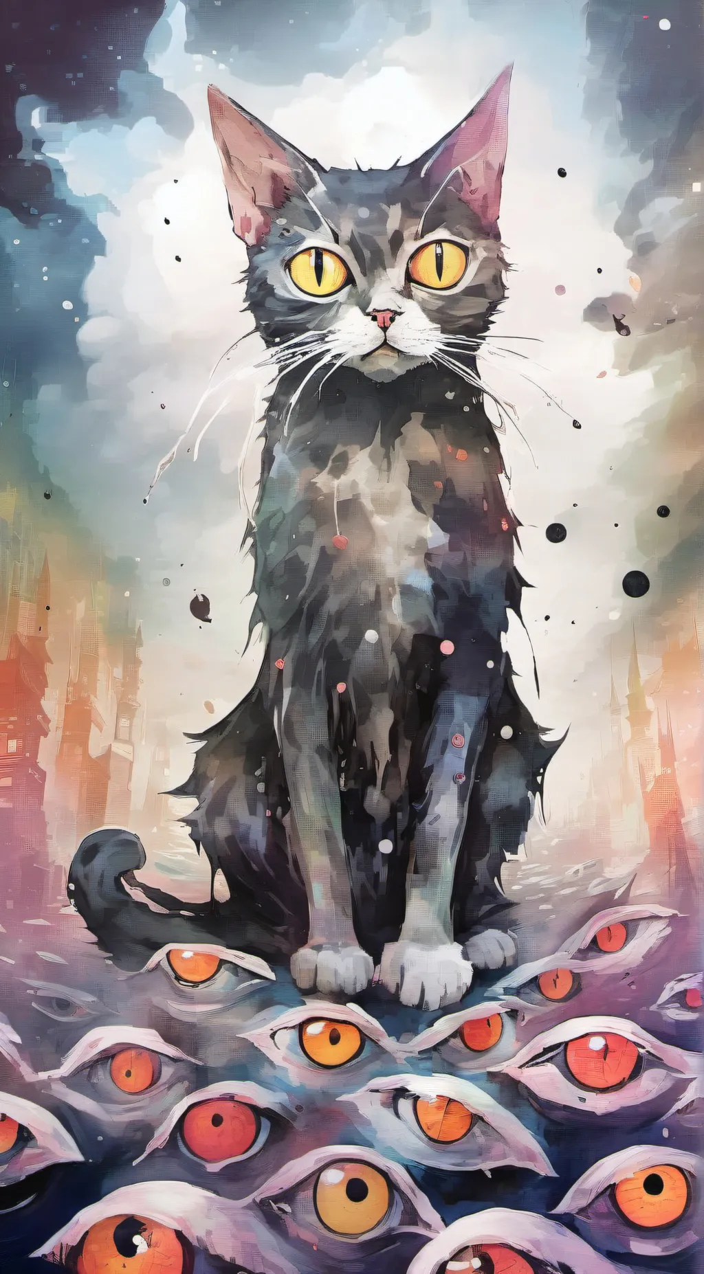 ai character: Azreal background