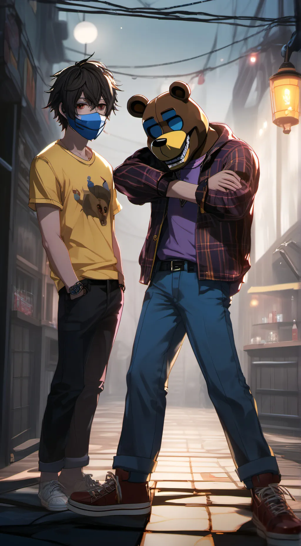 ai character: mike background