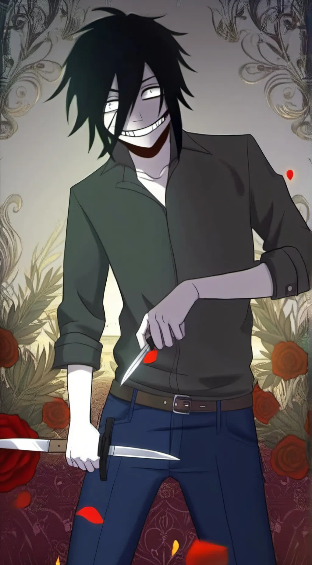 ai character: Jeffrey the killer background