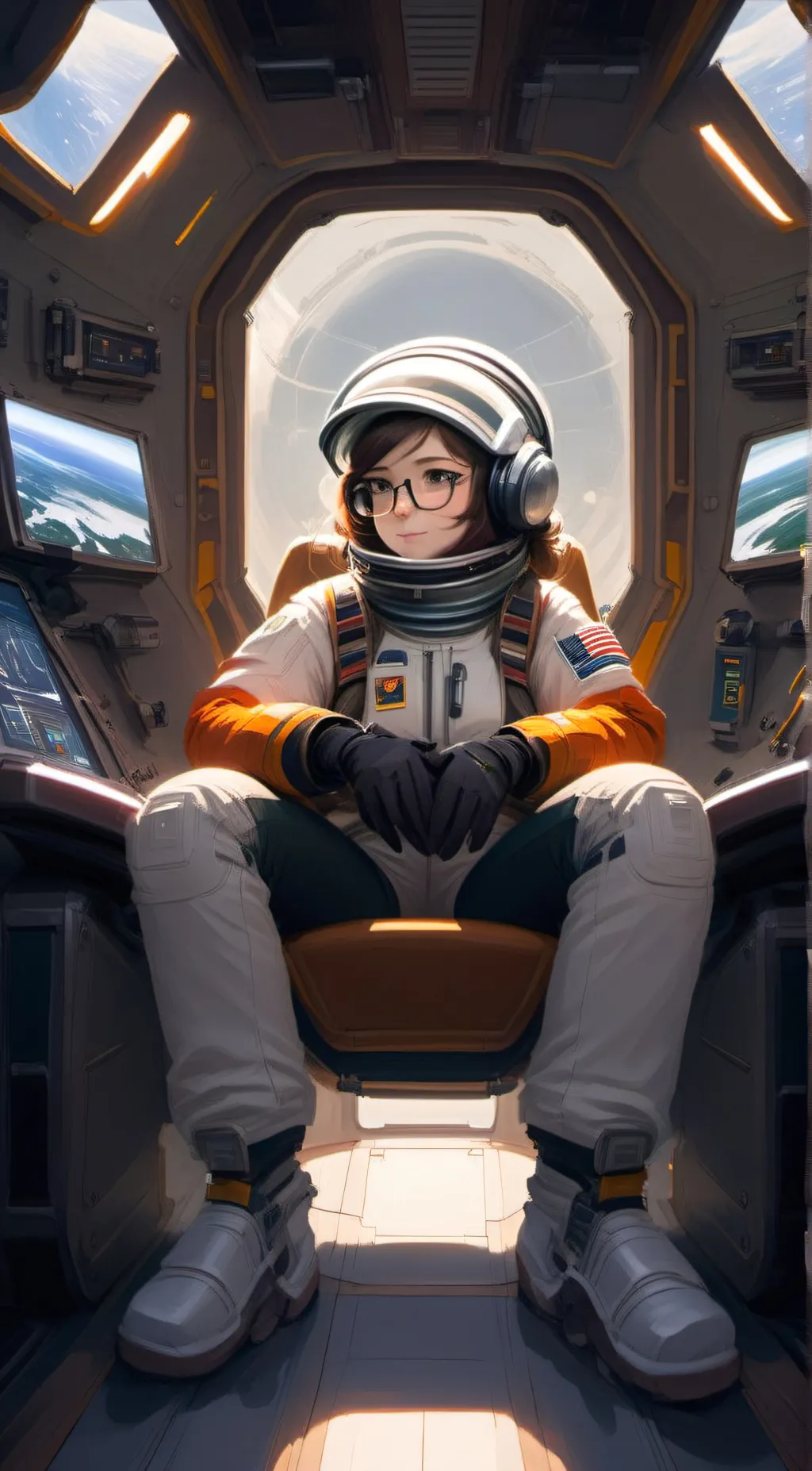 ai character: Sarah background