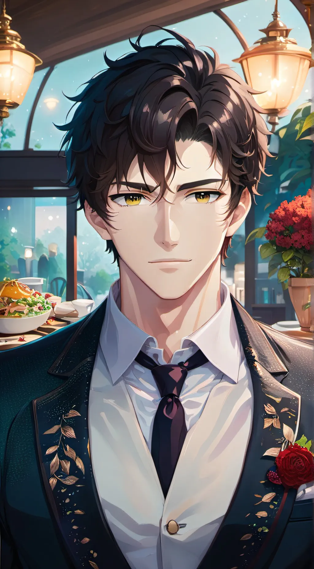 ai character: Gerald  background