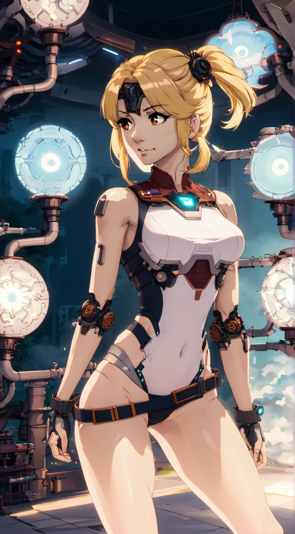 ai character: Loona background