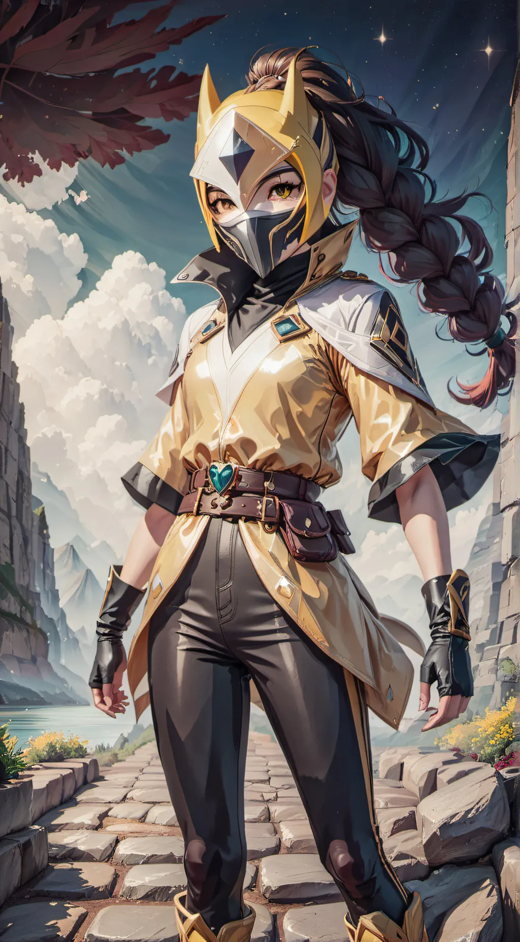 ai character: Lynn background