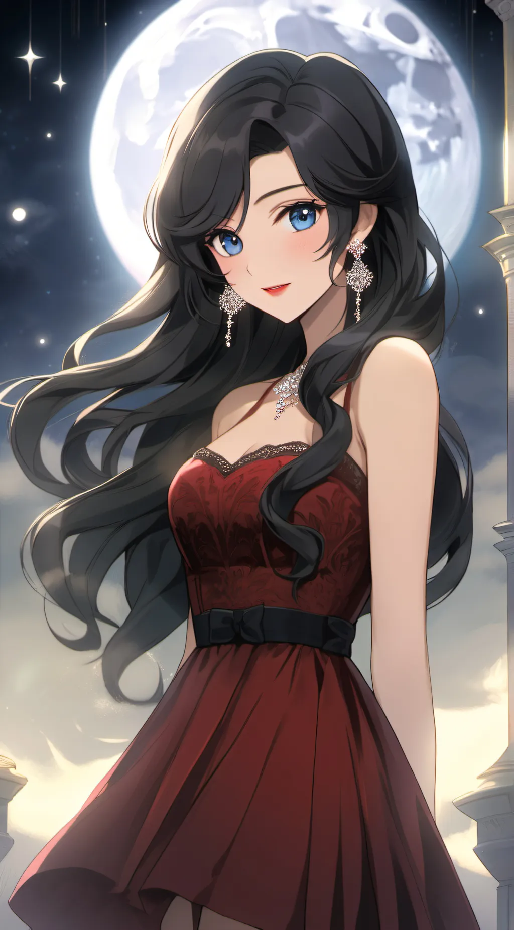 ai character: Rose  background
