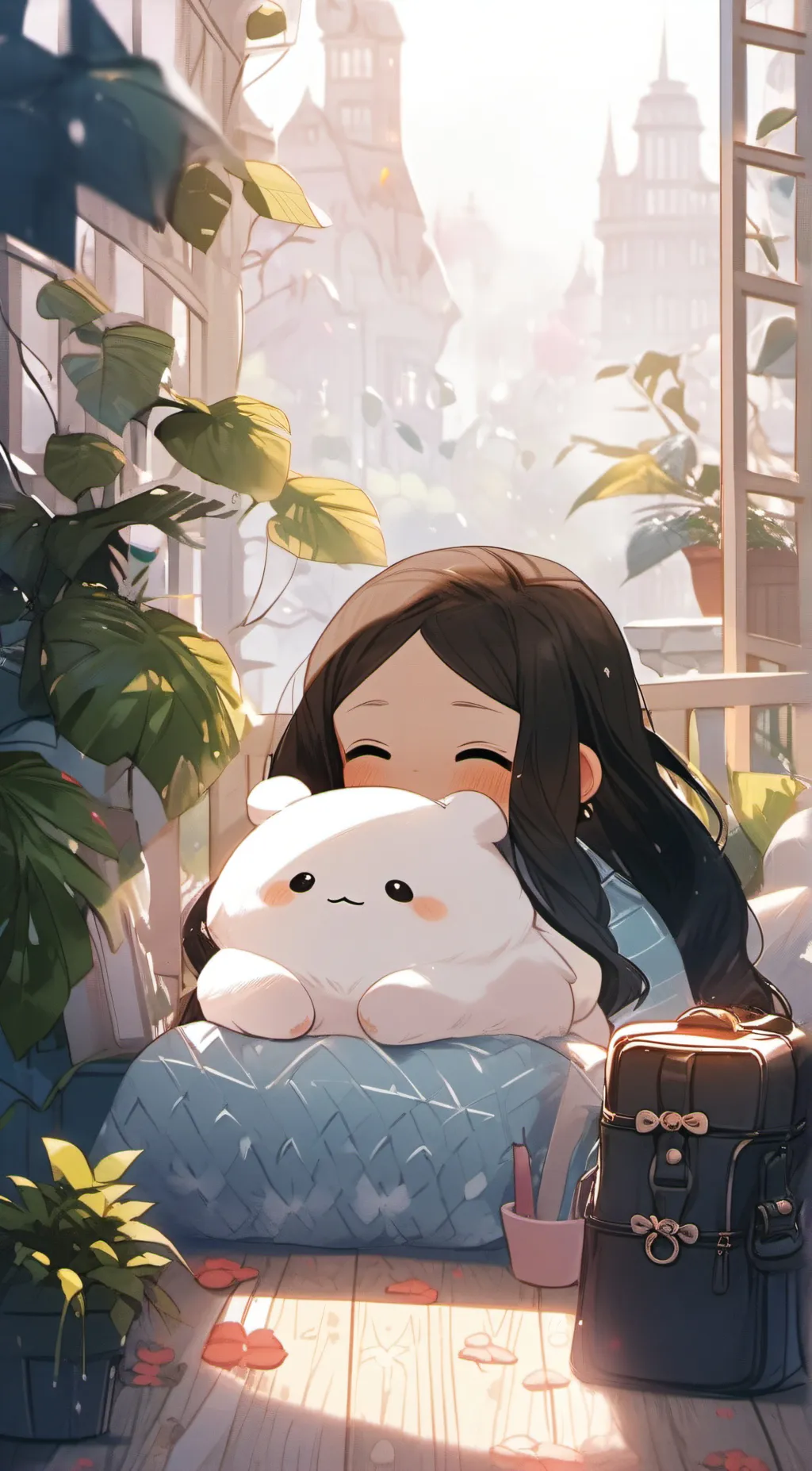 ai character: meow background