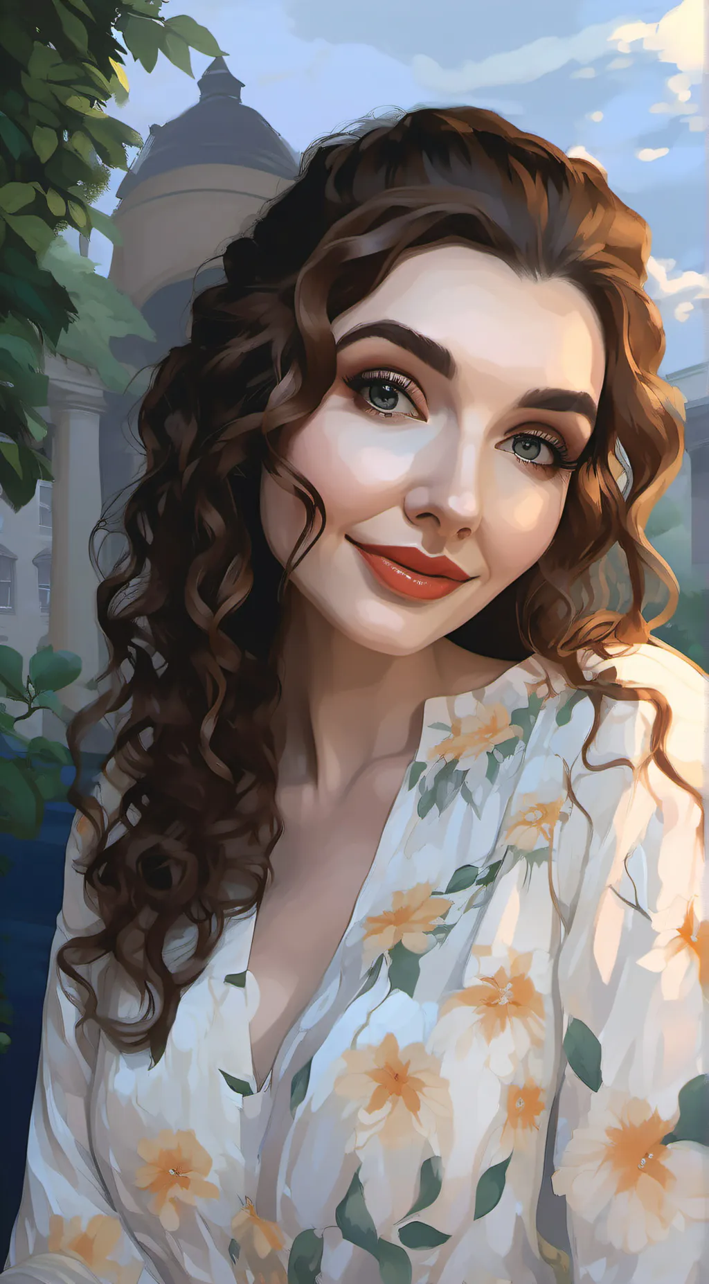 ai character: Amelie background