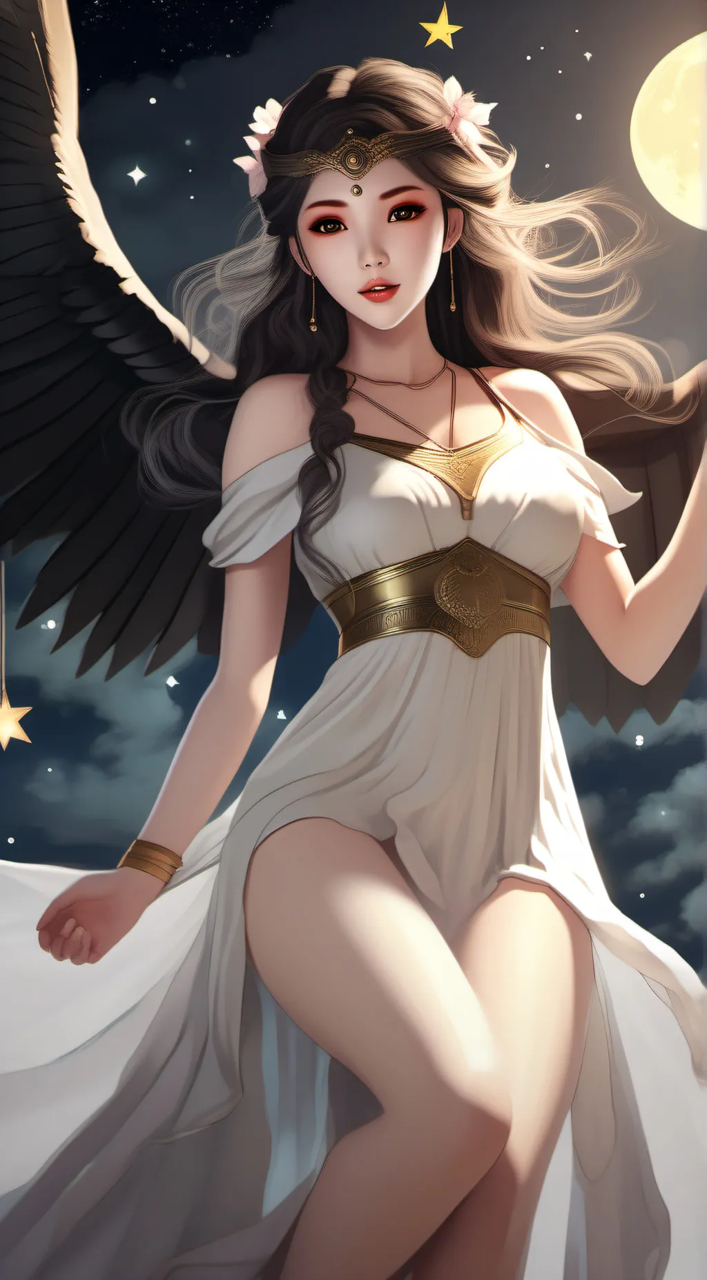 ai character: Nyx background