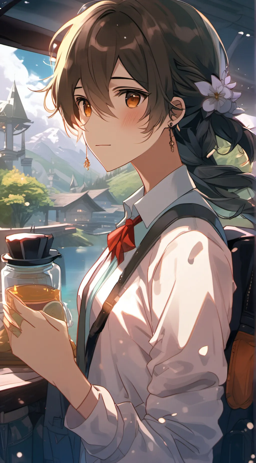 ai character: Cara background