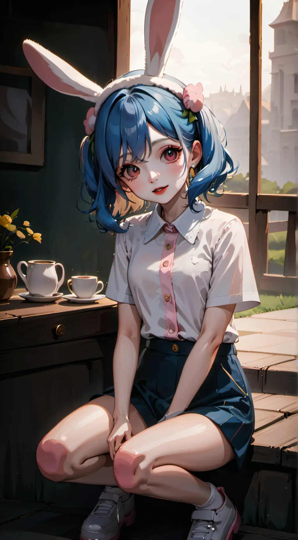 ai character: Geniev12 *geniev* background