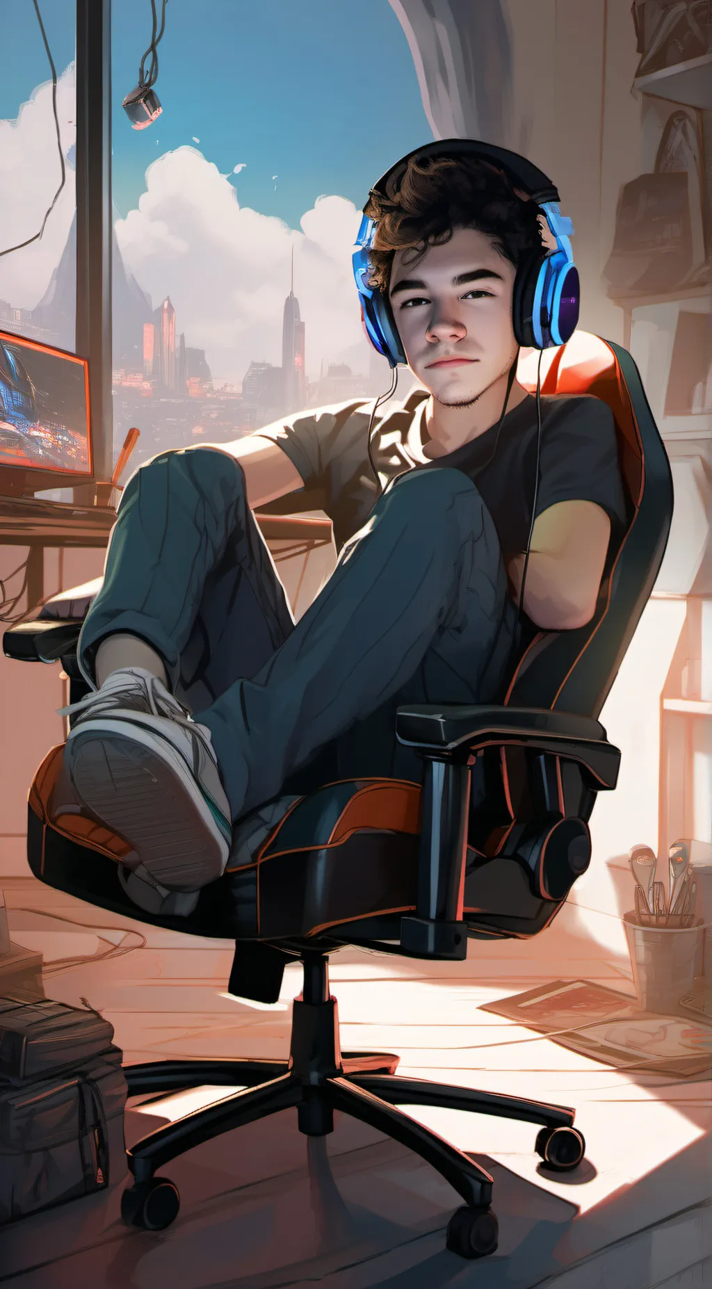 ai character: jonny background