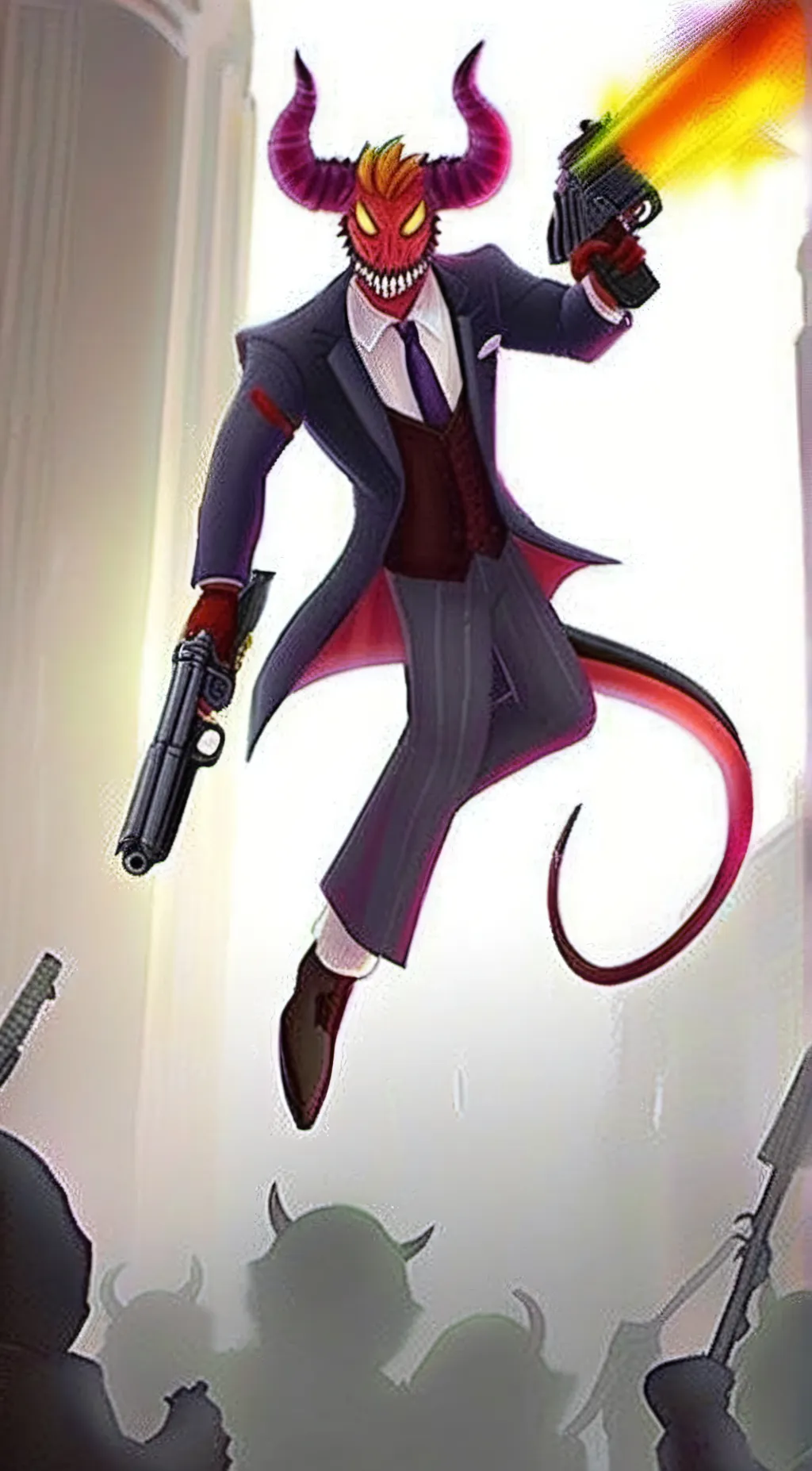 ai character: blizo background