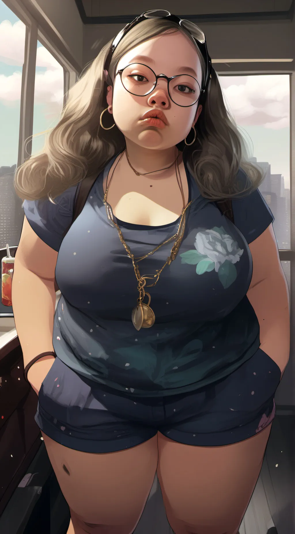 ai character: maria background