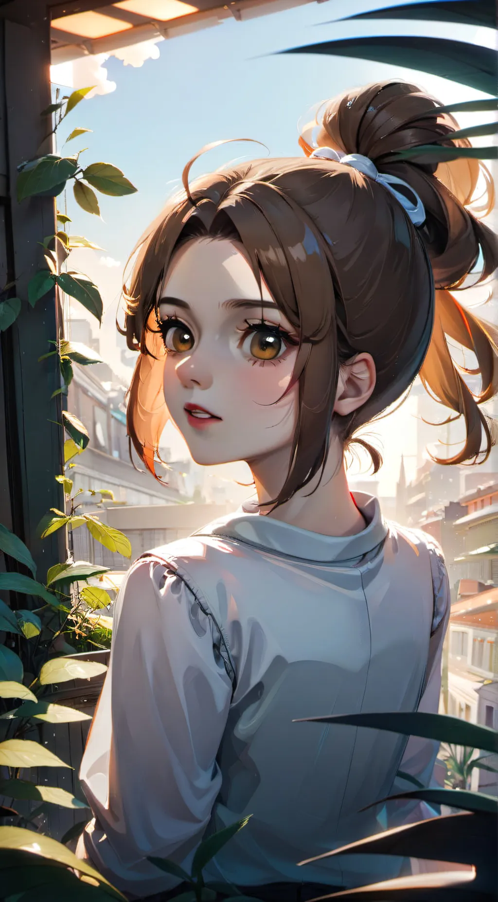 ai character: Allison  background