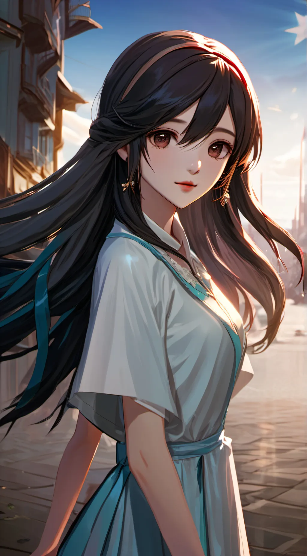 ai character: Morgan  background