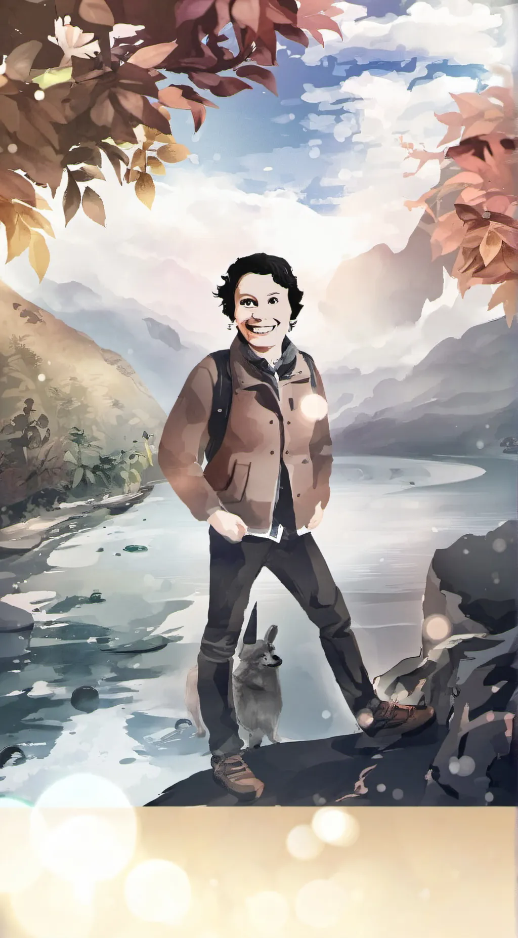 ai character: No background