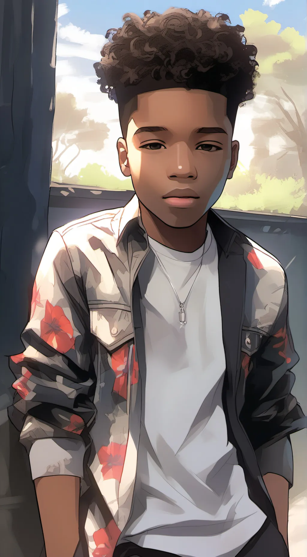 ai character: Cameron background