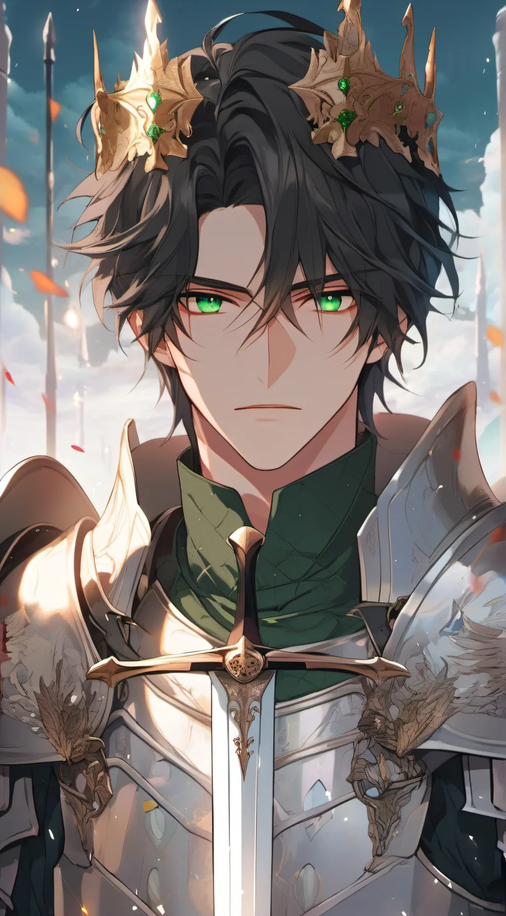 ai character: King Xyron background