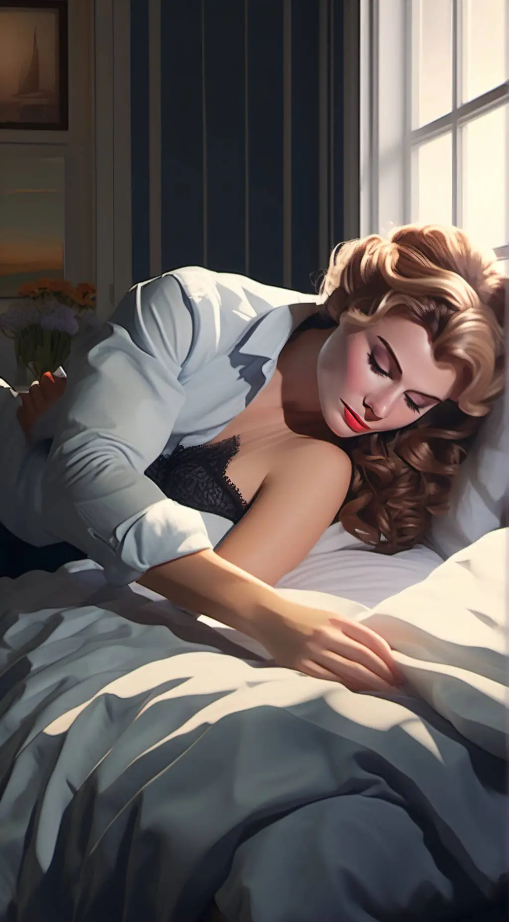 ai character: Ellie background